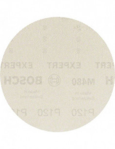 BOSCH EXPERT 2608900673 Malla de lija EXPERT M480 para lijadoras excéntricas de 125 mm, G 120, 5 unidades