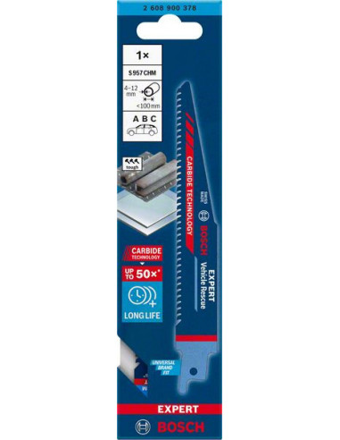 Hoja de sierra sable EXPERT 'Vehicle Rescue' S...