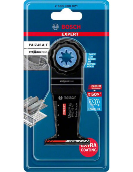 Hoja de multiherramienta EXPERT MetalMax PAIZ 45 AIT de 45 mm
