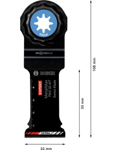 Hoja de multiherramienta EXPERT MetalMax PAIZ...