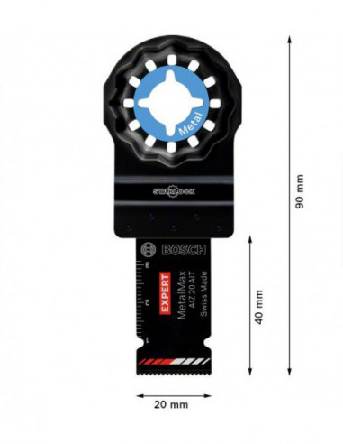 Hoja de multiherramienta EXPERT MetalMax AIZ 20...