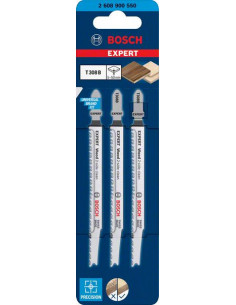 BOSCH EXPERT 2608900550 Hoja de sierra de calar EXPERT 'Wood 2-side clean' T 308 B, 3 unidades 2