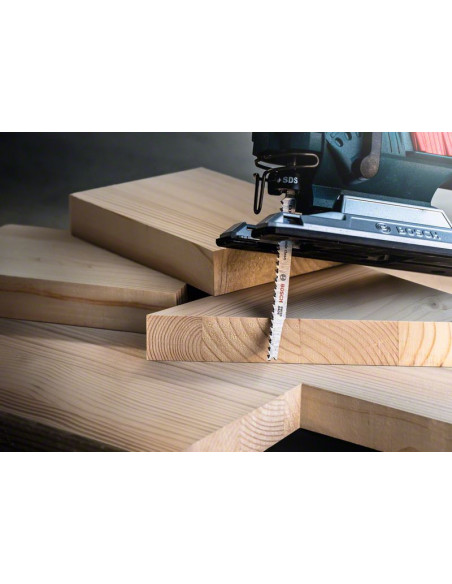 Hoja de sierra de calar EXPERT 'Wood 2-side clean' T 308 B, 3 unidades