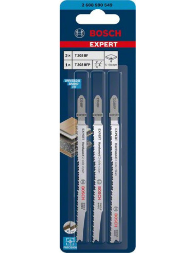 Set de 2 hojas de sierra de calar EXPERT...