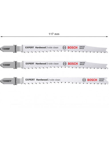 Set de 2 hojas de sierra de calar EXPERT...