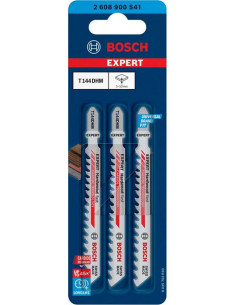 BOSCH EXPERT 2608900541 Hoja de sierra de calar EXPERT 'Hardwood Fast' T 144 DHM, 3 unidades 2