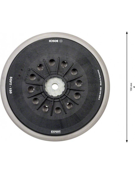 Platos de soporte multiperforados EXPERT Multihole para Bosch de 150 mm, blando
