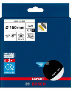 BOSCH EXPERT 2608900006 Platos de uso universal multiperforado EXPERT Multihole de 150 mm, blando 2