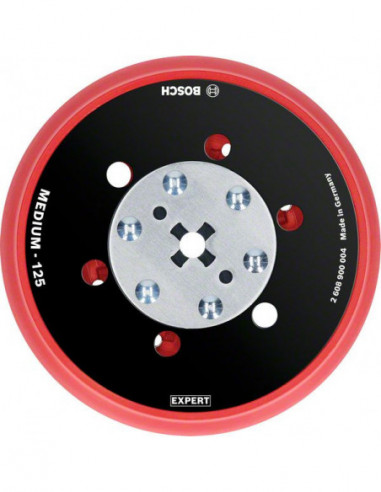 BOSCH EXPERT 2608900004 Platos de soporte multiperforados de uso universal EXPERT Multihole de 125 mm, medio