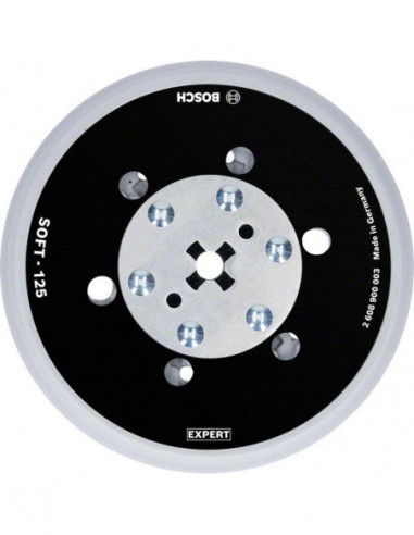BOSCH EXPERT 2608900003 Platos de soporte multiperforados de uso universal EXPERT Multihole de 125 mm, blando