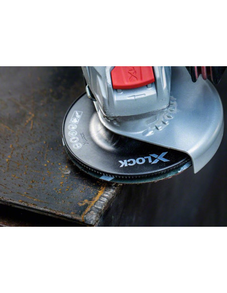 Disco de fibra EXPERT R781 Prisma Ceramic X-LOCK de 125 mm, 22,23 mm, G 60, 5 unidades