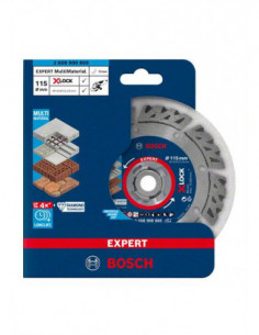 BOSCH EXPERT 2608900669 Disco de corte de diamante EXPERT MultiMaterial X-LOCK de 115 x 22,23 x 2,4 x 12 mm 2