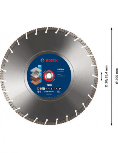 Disco de corte de diamante EXPERT MultiMaterial...
