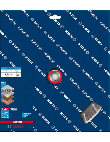 Disco de corte de diamante EXPERT MultiMaterial de 300 x 22,23 x 2,8 x 15 mm