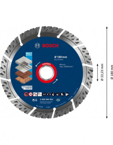 Disco de corte de diamante EXPERT MultiMaterial...