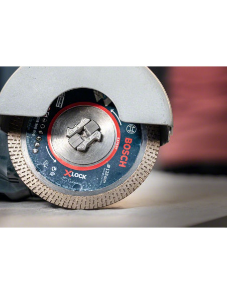 Disco de corte de diamante EXPERT HardCeramic X-LOCK de 115 x 22,23 x 1,4 x 10 mm