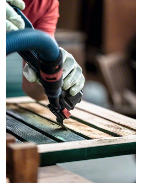 Placa lijadora de multiherramienta EXPERT Sanding Finger AVZ 32 RT4 gruesa de 32 x 50 mm