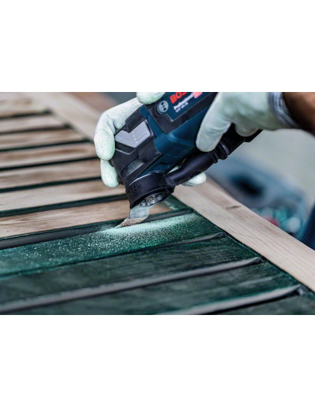 Placa lijadora de multiherramienta EXPERT Sanding Finger AVZ 32 RT4 gruesa de 32 x 50 mm