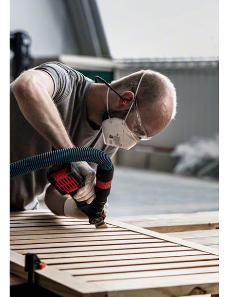 Placa lijadora de multiherramienta EXPERT Sanding Finger AVZ 32 RT10 fina de 32 x 50 mm