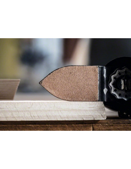 Placa lijadora de multiherramienta EXPERT Sanding Finger AVZ 32 RT10 fina de 32 x 50 mm