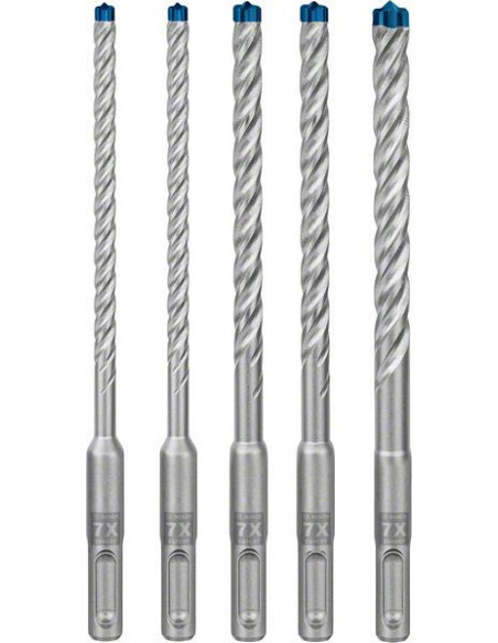 BOSCH EXPERT 2608900198 Set de brocas para martillo EXPERT SDS plus-7X de 6/6/8/8/10 mm, 5 unidades BOSCH EXPERT 2608900198 Set de brocas para martillo EXPERT SDS plus-7X de 6/6/8/8/10 mm, 5 unidades