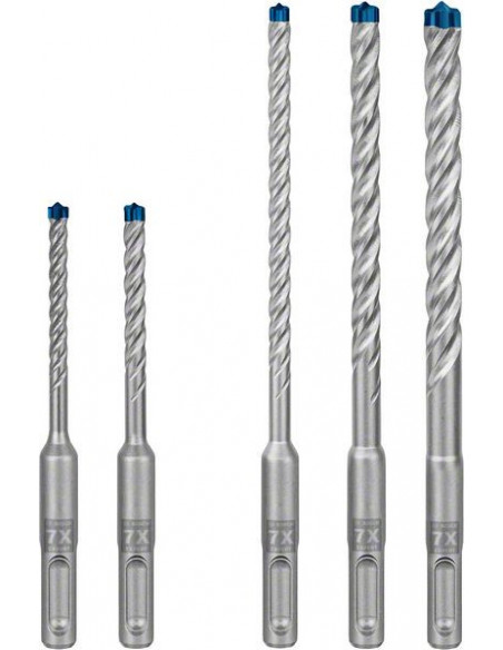 BOSCH EXPERT 2608900197 Set de brocas para martillo EXPERT SDS plus-7X de 5/6/6/8/10 mm, 5 unidades BOSCH EXPERT 2608900197 Set de brocas para martillo EXPERT SDS plus-7X de 5/6/6/8/10 mm, 5 unidades