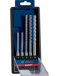 BOSCH EXPERT 2608900197 Set de brocas para martillo EXPERT SDS plus-7X de 5/6/6/8/10 mm, 5 unidades 2