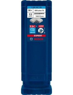 BOSCH EXPERT 2608900189 Broca para martillo EXPERT SDS plus-7X de 12 x 150 x 215 mm, 30 unidades 2