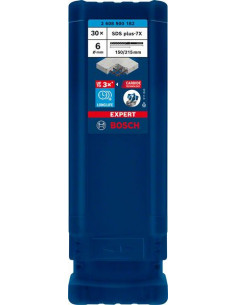 BOSCH EXPERT 2608900182 Broca para martillo EXPERT SDS plus-7X de 6 x 150 x 215 mm, 30 unidades 2