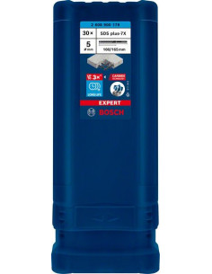 BOSCH EXPERT 2608900179 Broca para martillo EXPERT SDS plus-7X de 5 x 100 x 165 mm, 30 unidades 2