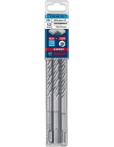 Broca para martillo EXPERT SDS plus-7X de 12 x...