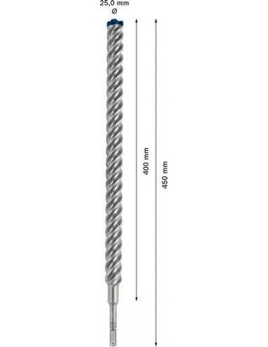 Broca para martillo EXPERT SDS plus-7X de 25 x...