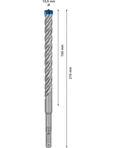 Broca para martillo EXPERT SDS plus-7X de 13 x...