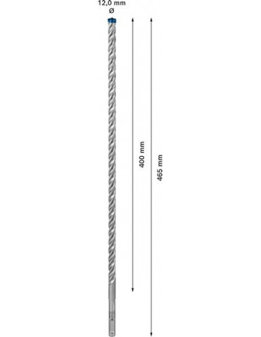 Broca para martillo EXPERT SDS plus-7X de 12 x...