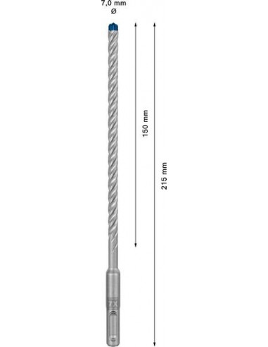 Broca para martillo EXPERT SDS plus-7X de 7 x...