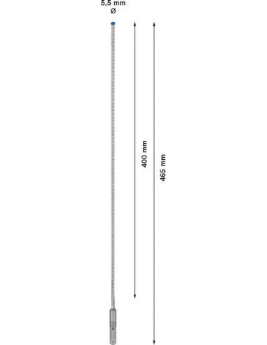 Broca para martillo EXPERT SDS plus-7X de 5,5 x...