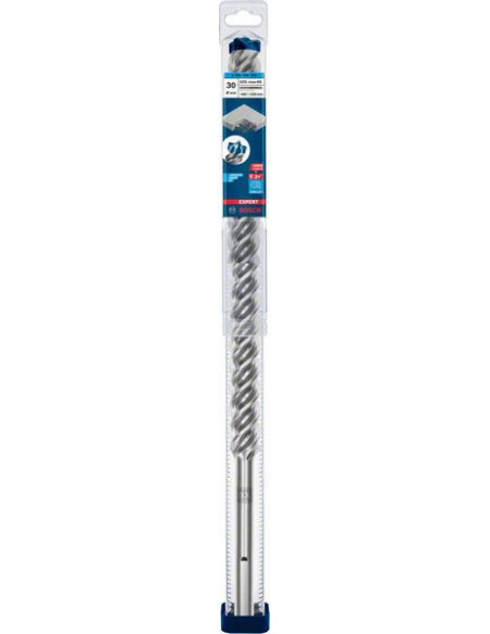 Broca para martillo EXPERT SDS max-8X de 30 x 400 x 520 mm