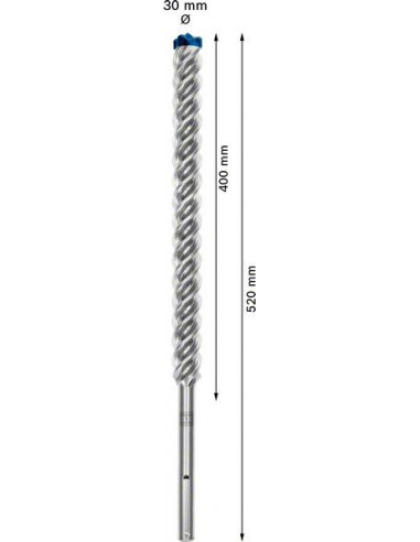Broca para martillo EXPERT SDS max-8X de 30 x...