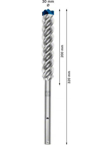 Broca para martillo EXPERT SDS max-8X de 30 x...
