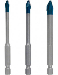 BOSCH 2608900595 Set de brocas EXPERT Hard Ceramic HEX-9... 2