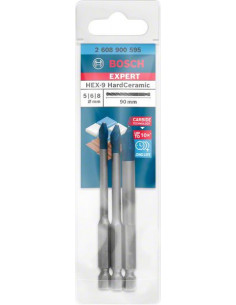 BOSCH EXPERT 2608900595 Broca EXPERT HardCeramic HEX-9 de 5/6/8 mm de 3 unidades 2