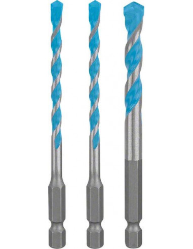 BOSCH EXPERT 2608900584 Set de 3 brocas EXPERT HEX-9 MultiConstruction de 5/6/8 mm