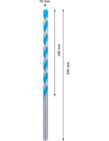 Broca EXPERT CYL-9 MultiConstruction de 10 x...