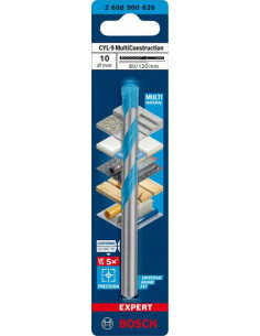 BOSCH EXPERT 2608900626 Broca EXPERT CYL-9 MultiConstruction de 10 x 80 x 120 mm 2