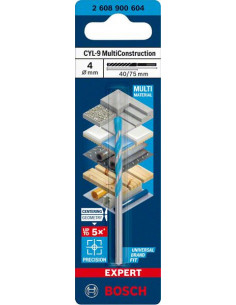 BOSCH EXPERT 2608900604 Broca EXPERT CYL-9 MultiConstruction de 4 x 40 x 75 mm 2