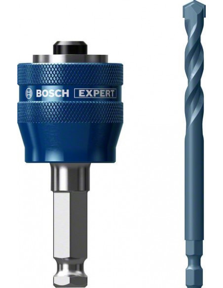 BOSCH EXPERT 2608900526 Adaptador EXPERT Power Change Plus de 11 mm para sierra de corona, broca TCT de 8,5 x 105 mm, 2 unidades BOSCH EXPERT 2608900526 Adaptador EXPERT Power Change Plus de 11 mm para sierra de corona, broca TCT de 8,5 x 105 mm, 2 unidades