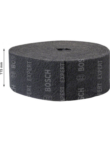 Rollo de vellón EXPERT N880 para lijado manual de 115 mm x 10 m, ultrafino S
