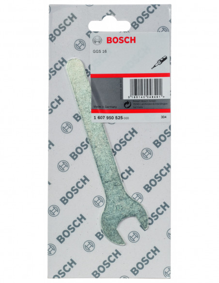 Llave para amoladoras recta