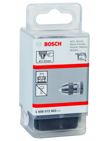 Portabrocas con dos casquillos sin llave