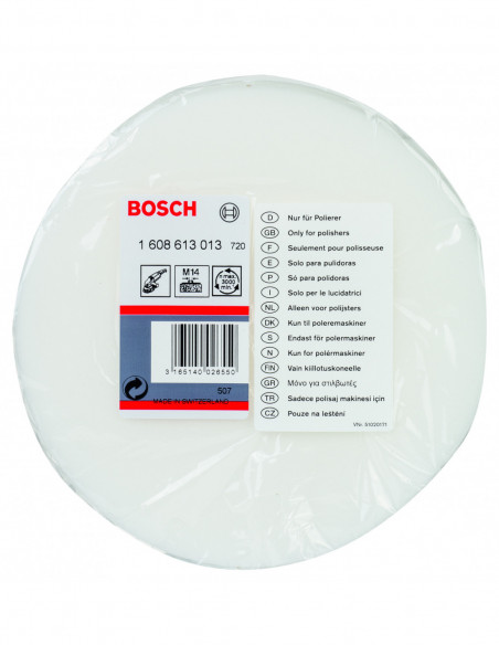 Esponja de pulido para pulidoras (Ø 160)